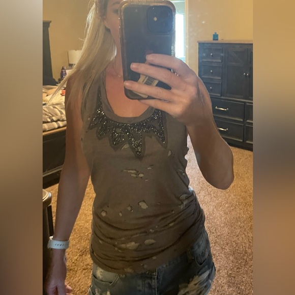 Miss Me super cute and sparkly top - Picture 1 of 2